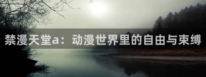 omofun在线观看动漫：禁漫天堂a：动漫世界里的自由与束缚
