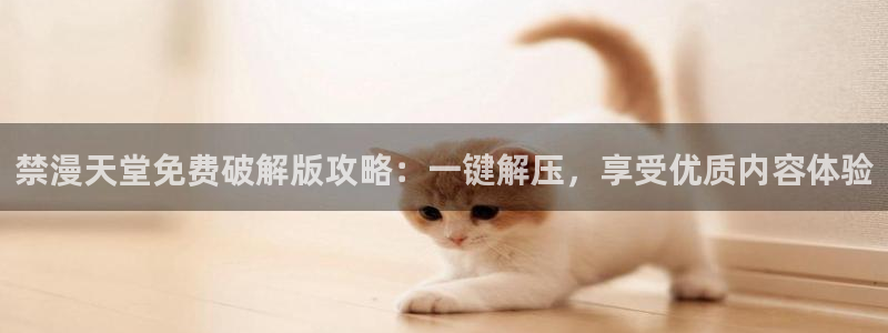 动漫天堂进入：禁漫天堂免费破解版攻略：一键解压，享受优质内容体验